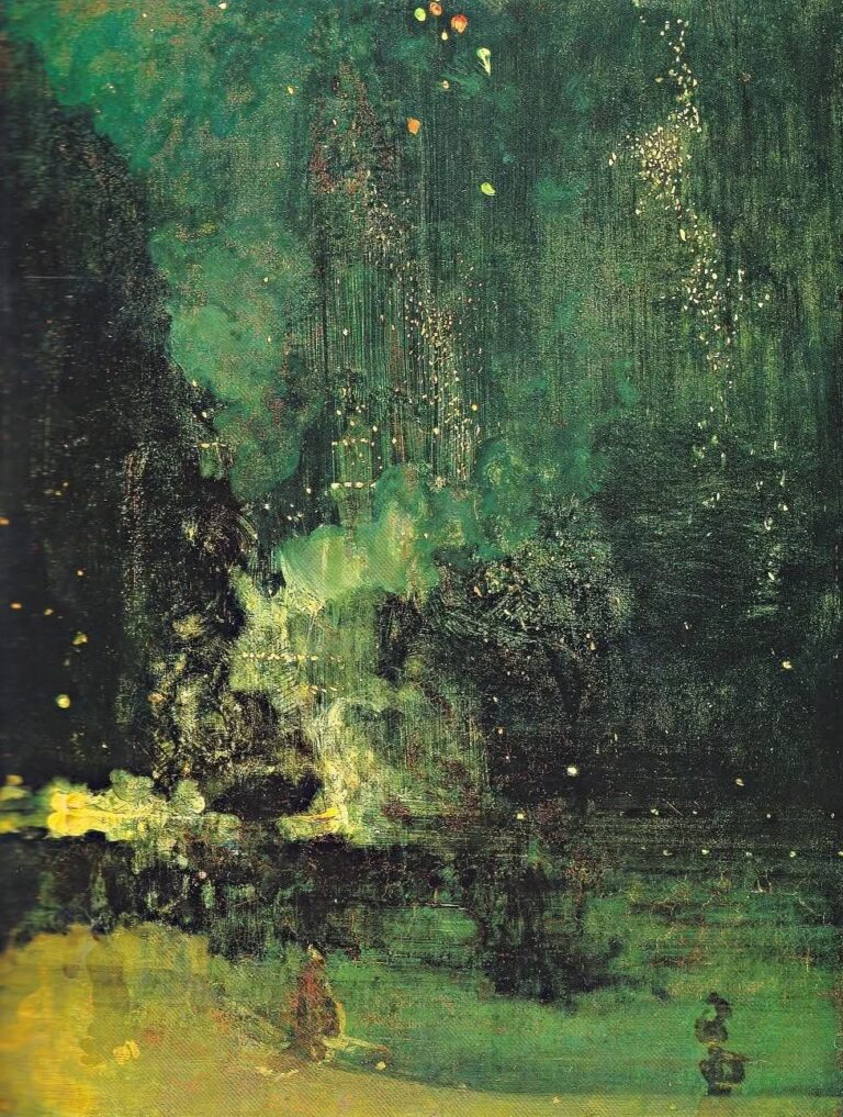 Πίνακας του McNeill Whistler, συνοδεύει ραδιοφωνική εκπομπή για την ποίηση του Ντύλαν Τόμας